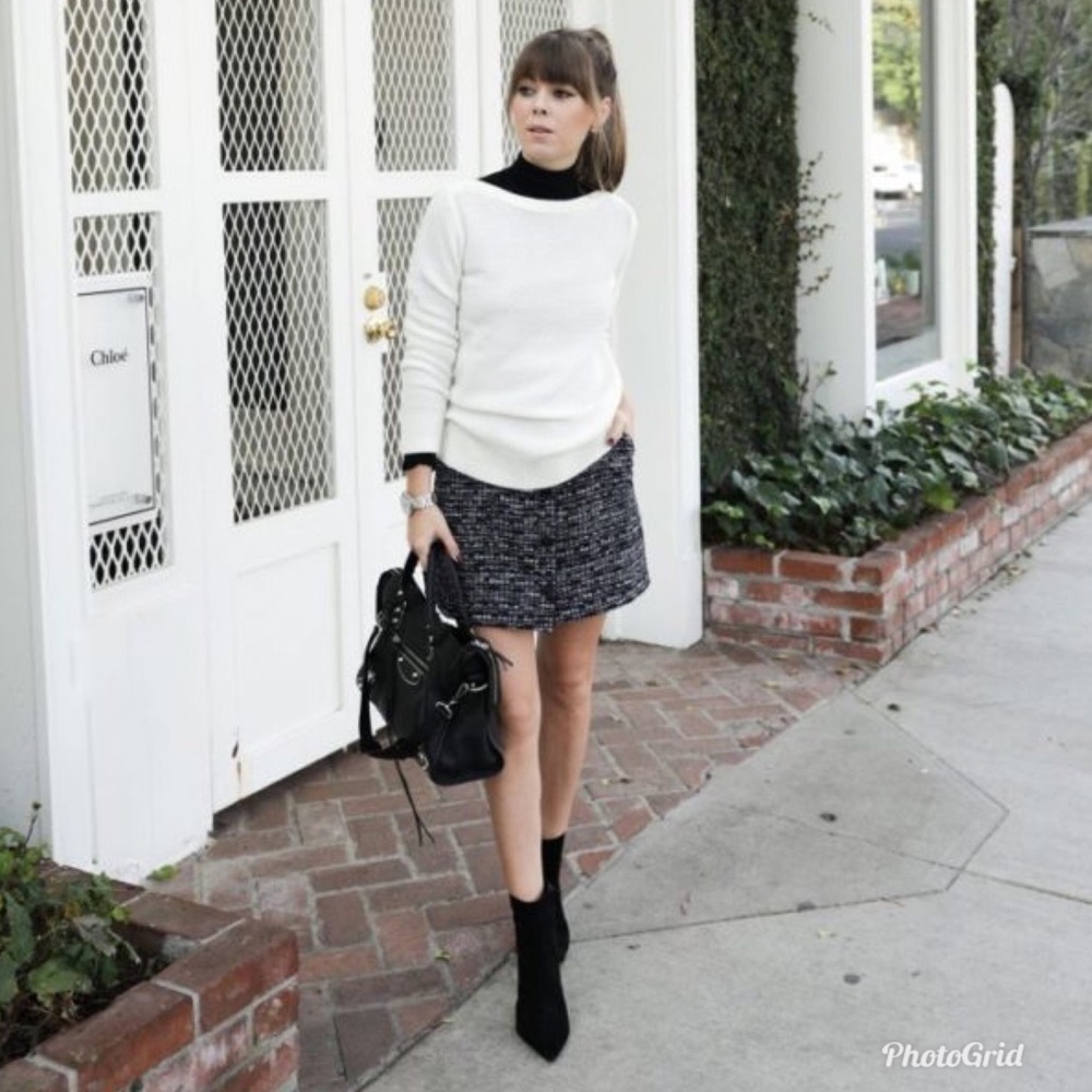 Banana Republic Tweed Mini Skirt 14